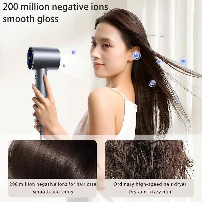 Lightweight High-Power Electric Hair Blower Dryer 11000 RPM Cold & Hot Ionic Feature for Home Dormitory  Hotel & RV Use