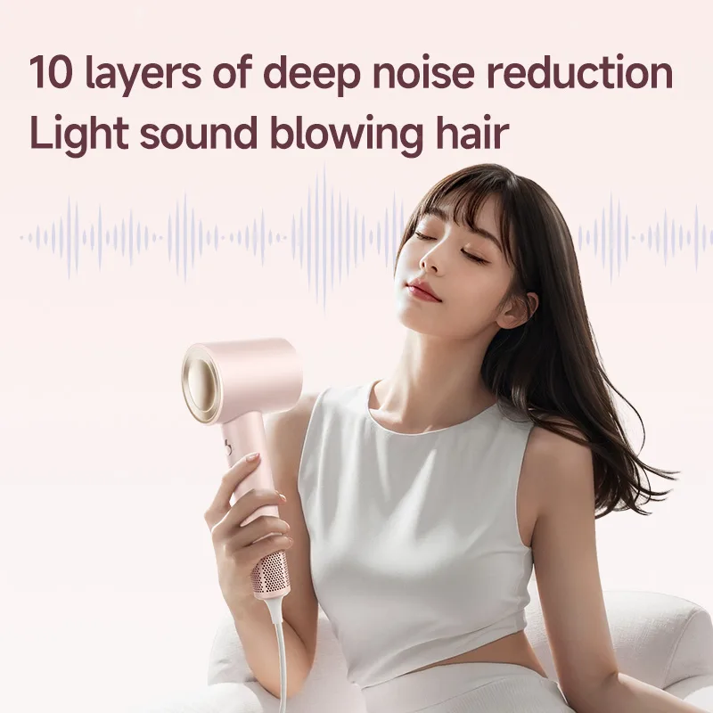 Professional Leafless High-Speed BLDC Hair Dryer Concentrator for Household Outdoor Salon Use 1600W 110,000