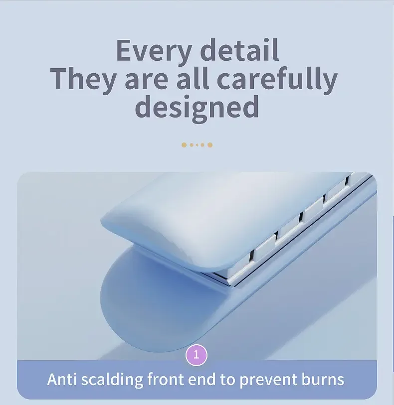 Hot Selling 1-Year Household Use Portable Mini Flat Iron Hair Straightener Custom Logo LCD/LED Display Fast Heating Negative Ion