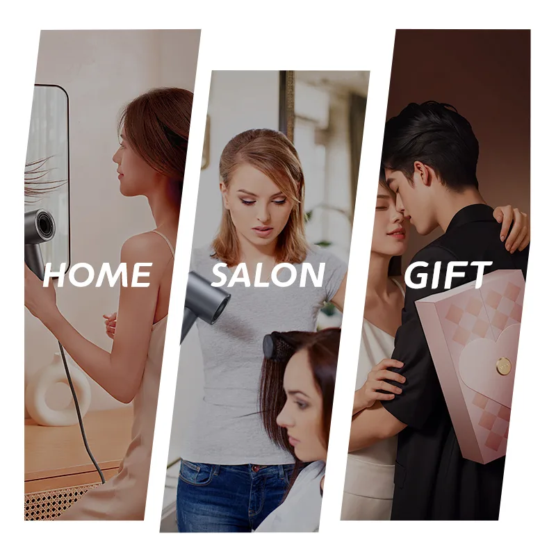 High Quality Professional Hair Dryer for Home Travel Adjustable Heat Styling Concentrator Nozzle Ionic for Outdoor Hotel Use