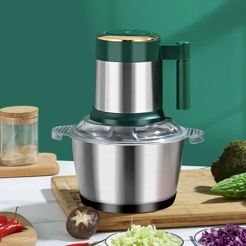 Meat Chopper Household Professional Small 2L 3L 5L Automatic Stainless Steel Mincer Electric Meat Grinder Machine For Home Use