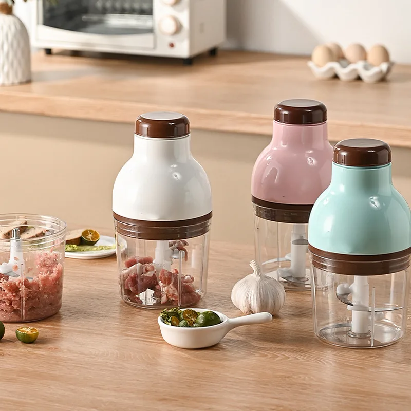Portable Kitchen Mini Meat Chopper Electric Vegetable Cutter Multifunction Baby Food Processors Machine