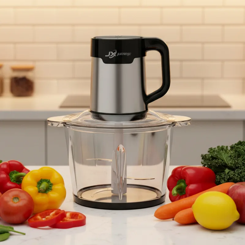 Veggie And Meat Chopper Glass Bowl 1000W 2L 3L Electric Glass Meat Grinder Machine Japan For Sale