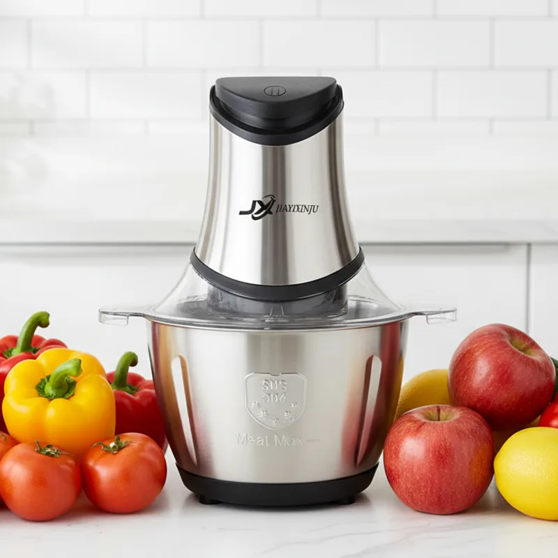 Electric Garlic Crusher Food Chopper Vegetables And Meat 220 Volt Best Quality Veg Ball Handheld Meat Grinder Multi China