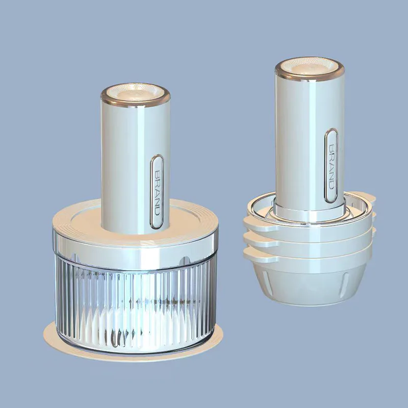 Electric Mixer 3 In 1 Vegetable Chopper Dough Mixer Meat Grinder With Variable Speed