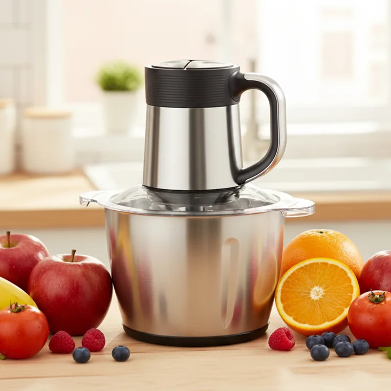 China Sale Kitchen Food Slicer Vegetable Mixer Food Cutting 3lt 4ltr High Speed Handle Meat Chopper Tool Colors