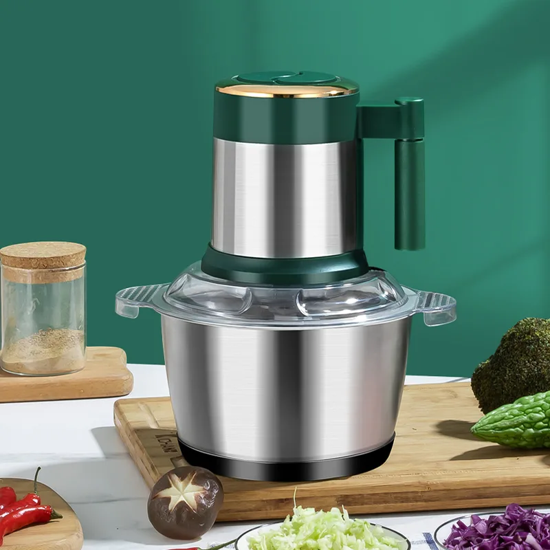 Multifunctional Chopper Meat Grinder Mini Home Electric Automatic Kitchen Food Processor Machine