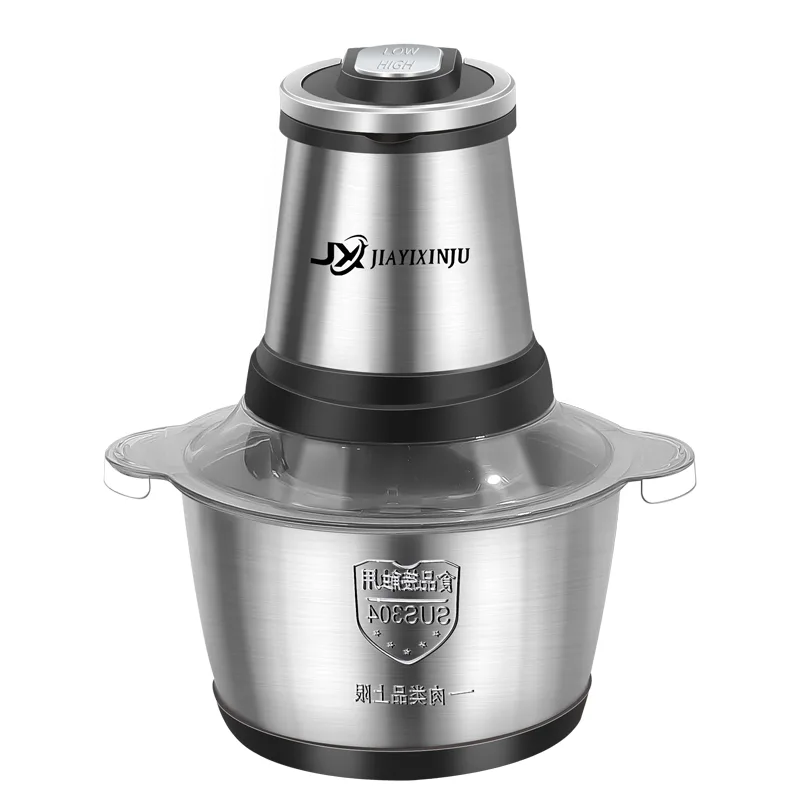Vegetable Cutter Chopper 2L 3L Professional Stainless Steel Kitchen Mini Multifunction Electric Food Processor Machine