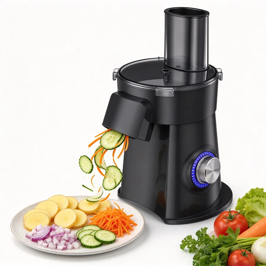 All In One Cube Dicer Combo Multifonctionnal Kitchen Auto Food Processor For Meal Prep