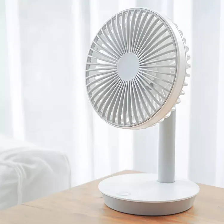 Fashionable Cute Pink USB Mini Fan Portable Desktop Negative Ion Cooling Fan for Home Car & Hotel New Household Appliance