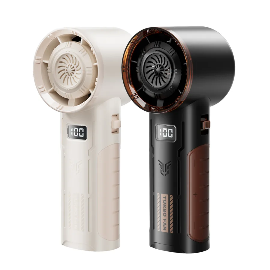 Multifunction High Speed Turbo Mini Handheld Fan Strong Power Air Cooling Fan Portable Small High Speed Fan