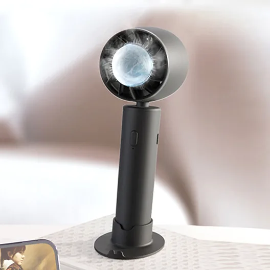 Ice Cooling Mini Portable Fan Handheld Cooling Fan Ice Compress Outdoor Usb Rechargeable Handheld Fan