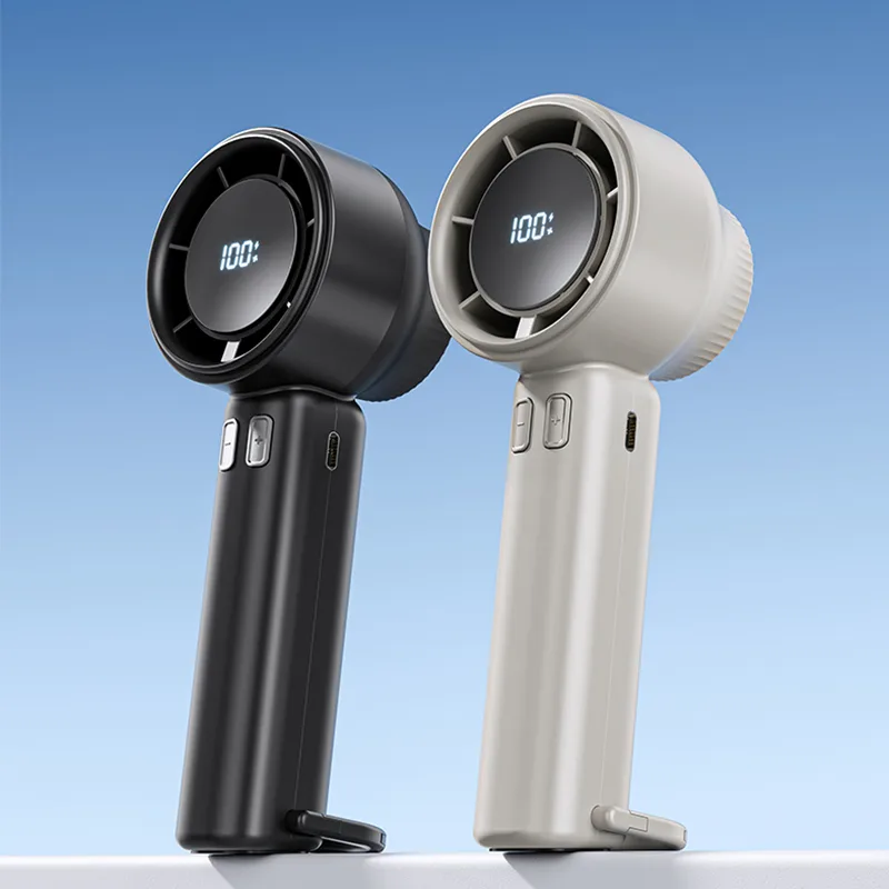 100 Speed Large Wind High Speed Hair Dryer Intelligent Digital Display Handheld Small Fan