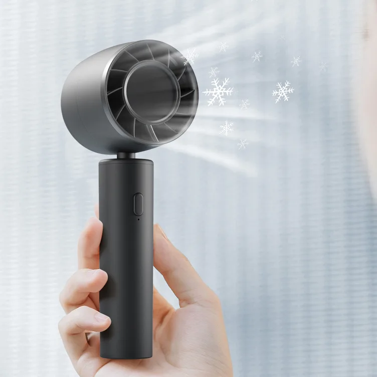 1200mAh 7000 Rotate Rechargeable Mini Portable Hand Fan Air Cooling High-speed Handheld Mini Fan for Outdoor Use