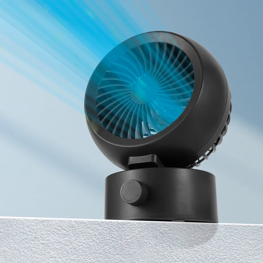 Multifunctional Electric Table Fan Circulator Wireless Portable Home Air Cooler Desktop Rechargeable Fan