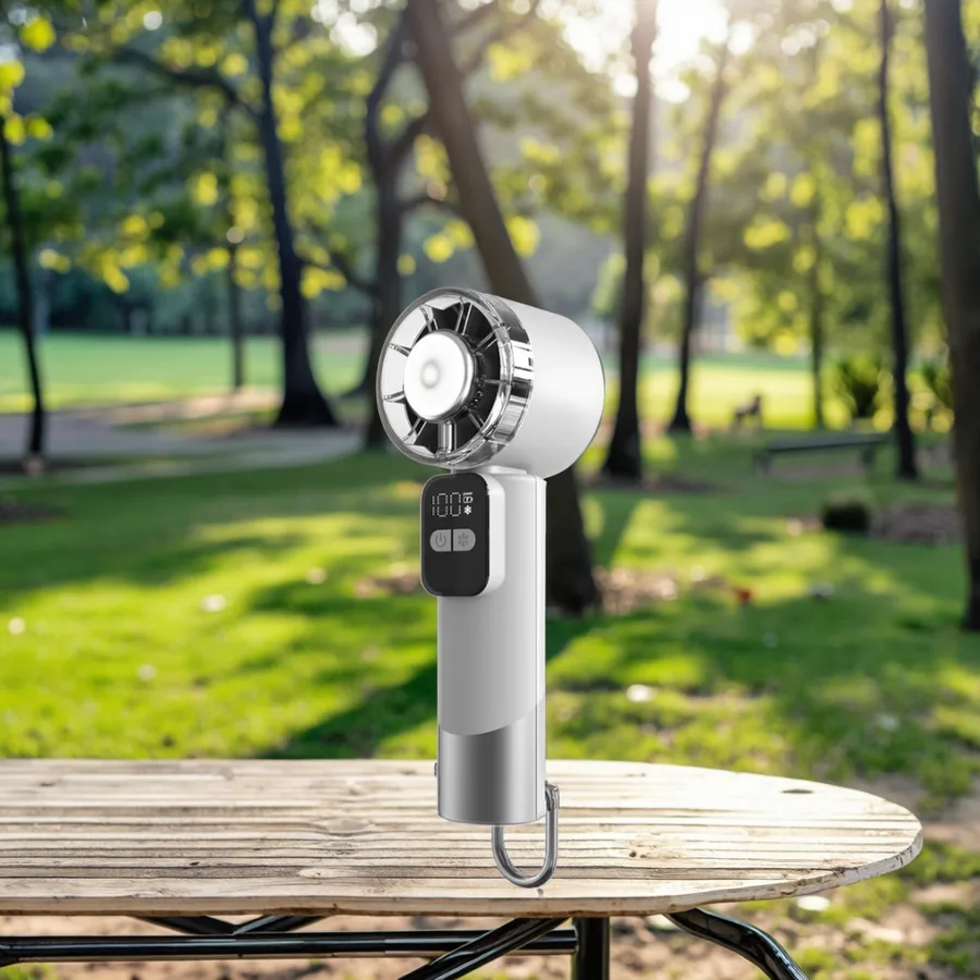 Rechargeable Lightweight Handheld Cooling Fan for Commuting Outdoor Activities Portable Mini Fans Hand Held High