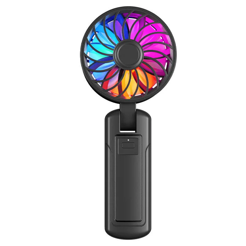 Foldable Mini Handheld Fan with 140° Angle Adjustment for Personal Cooling Minifan