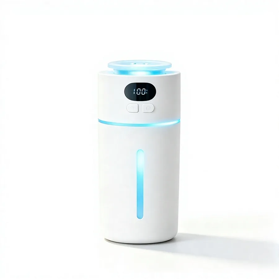 Smart Humidifier With Digital Display Ultrasonic Cool Mist Aroma Diffuser USB Desktop Air Humidifier for Bedroom Office Home